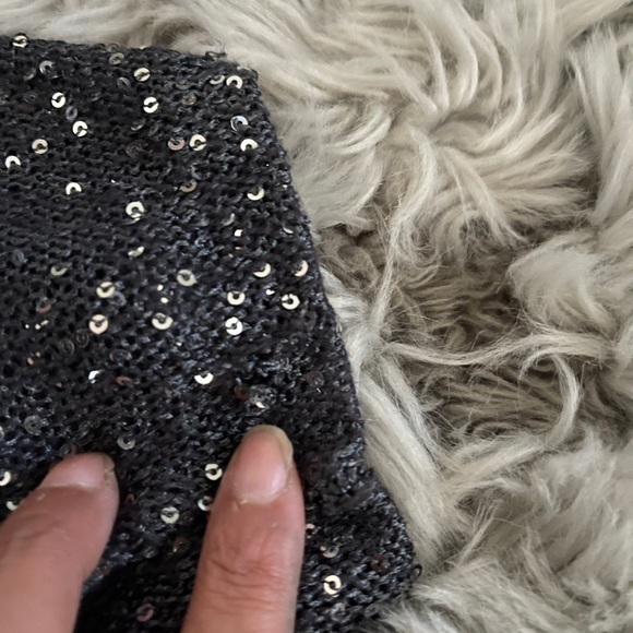 Jigsaw Brand Short Sequin Open Cardigan - Picture 5 of 9